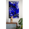   Sapphire. Modern abstract painting New Media canvas print, signed and numbered